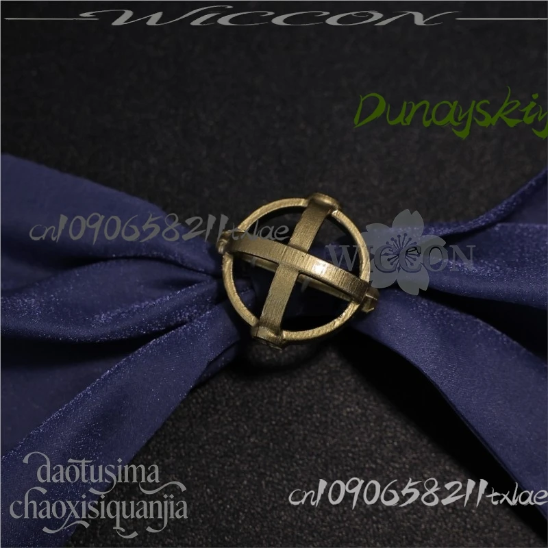 Shop1104340175 متجر جينشين تأثير تأثيري نيكول رين زي الساحرة N فستان طويل القوطي لوليتا ريترو مثير هالوين عيد الميلاد #3