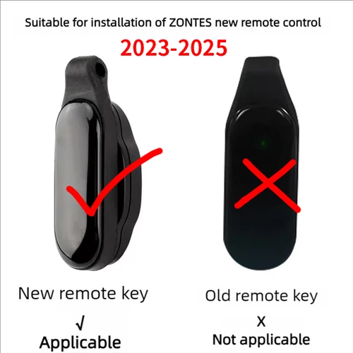 Imagen 2 del producto Para Zontes 150m 150D 368E 368g 368D 368m 350D 350m 2023 carcasa protectora de llave modificada para motocicleta cubierta protectora de Control remoto
