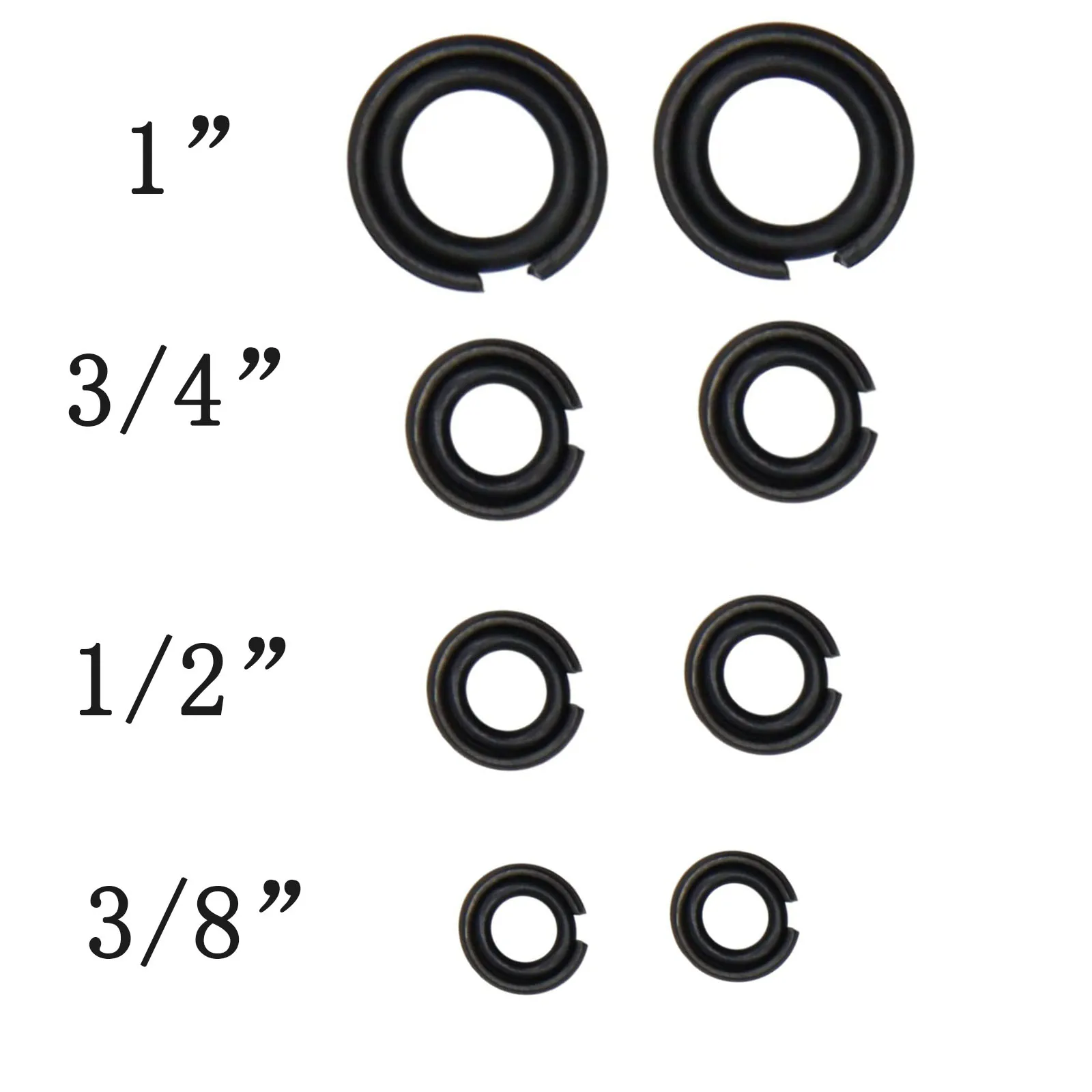 2Set Retaining Ring Clip With O-Ring Socket Impact Wrench Snap Ring 3/8