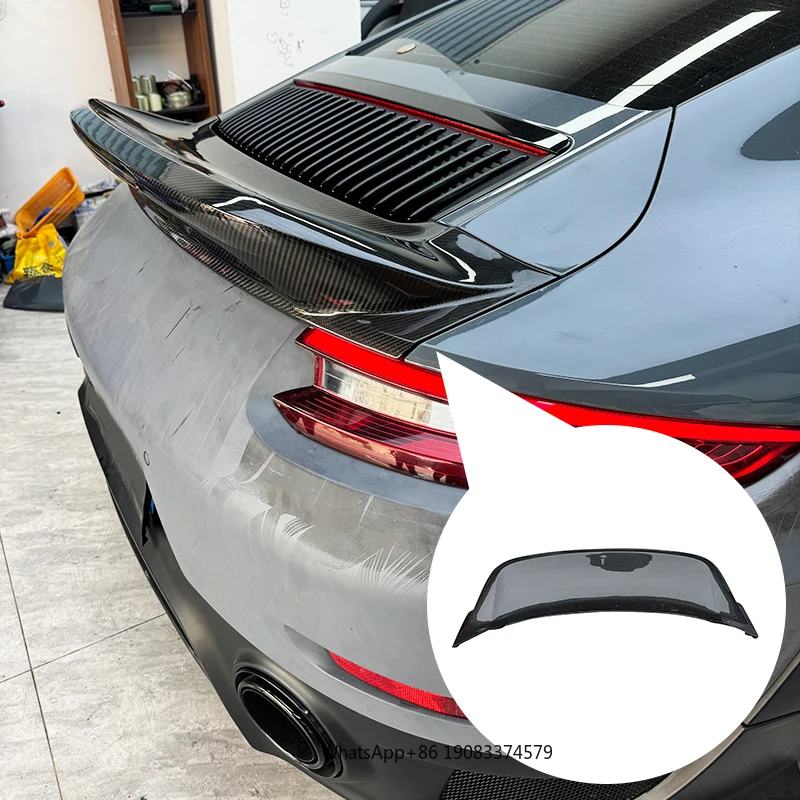 

Для Porsche 2013-2019 911 Bodykit автомобильные обновленные спойлеры заднего бампера из углеродного волокна хвост 991