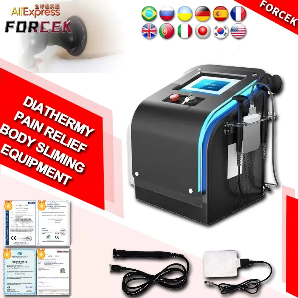 

2025 Newest Indiba Radio Frequency Monopolar RF Skin Lifting Machine RET CET Diathermy Pain Relief Body Sliming Equipment
