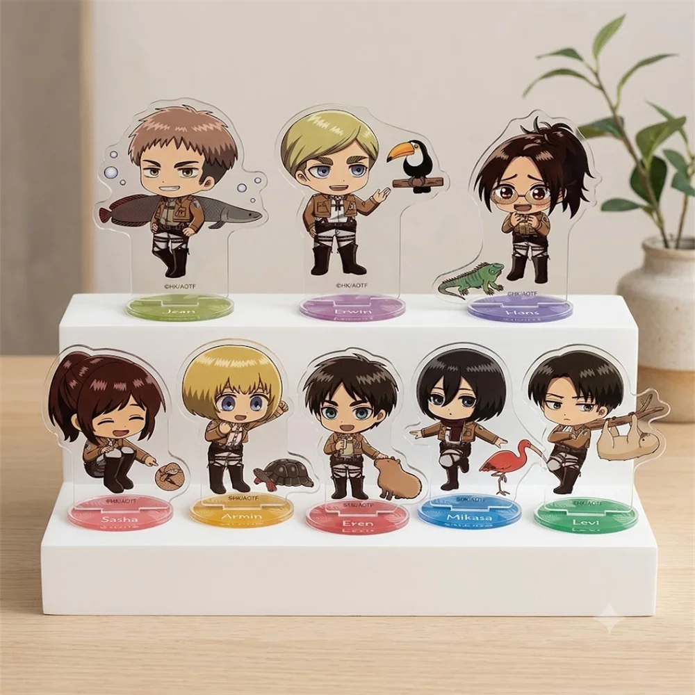 10CM Charm Anime Campaign Giant Acrylic Stand Keychain Model Cosplay Characters Ornament Accessories Christmas Collection Gifts