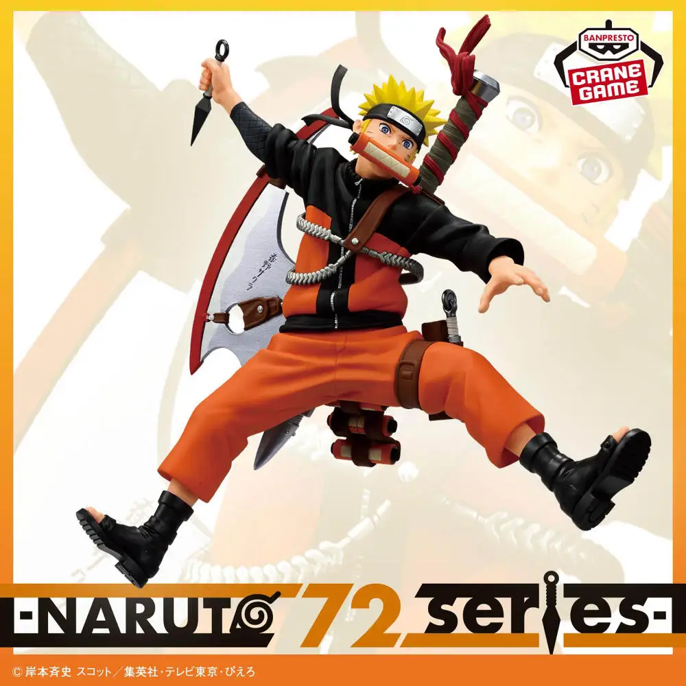 

Officially Licensed BANPRESTO VIBRATION STARS NARUTO 72 Series Uzumaki Naruto Figure Anime Model Toy