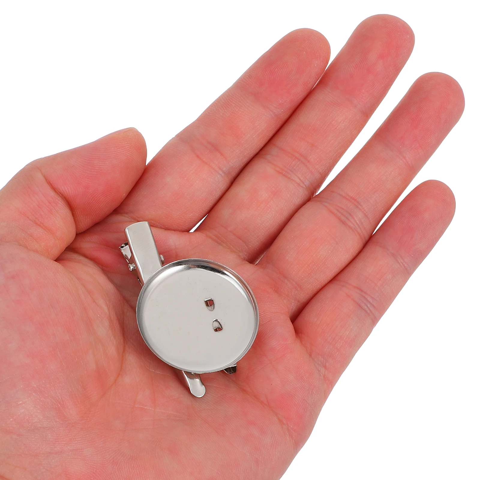 20 PCS Disc Pin Brooch Clamp Findings Coat Hanger Making Accessories