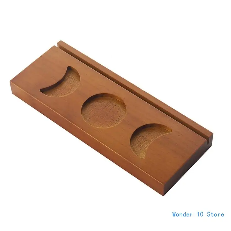 

Modern Wooden Tarot Cards Stand Triple Moon Phases Altar Holder for Meditation