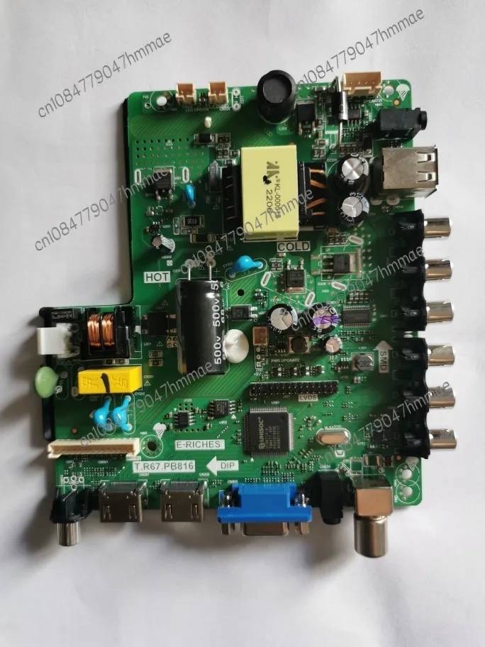 LCD TV main board T. R67.PB816 light supply voltage 33V-93V 48W 600mA