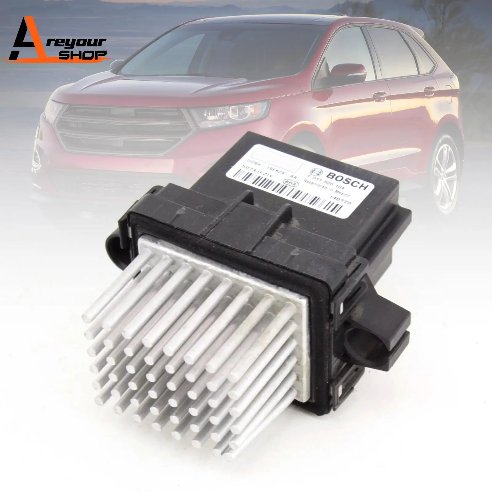 

Резистор регулятора вентилятора отопителя HVAC DG9H19E624AA для Ford Fusion Edge