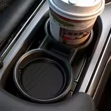 Universal Car Cup Holder Anti-Slip Mats - Silicone Insert Pads for Vehicle Console Cup Holders, Prevent Spills and Secure Drinks