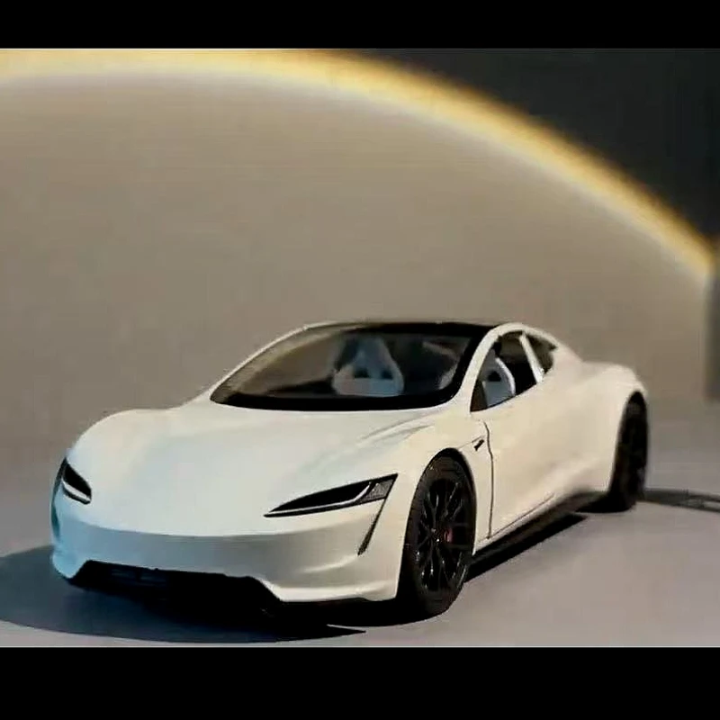 

1:24 масштаб сплава Tesla Roadster модель спортивного автомобиля литой под давлением металлические игрушечные транспортные средства-трансформер игрушечный автомобиль подарок для мальчика коллективный домашний декор