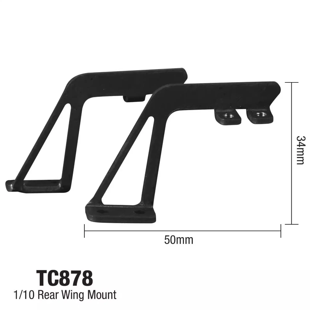 1/10 On Road Car Aluminum Rear wing Mount. 34x50MM RC Car Rear spoiler Mount. RC Drift Car 1:10 Upgrade part. Remote Control toy