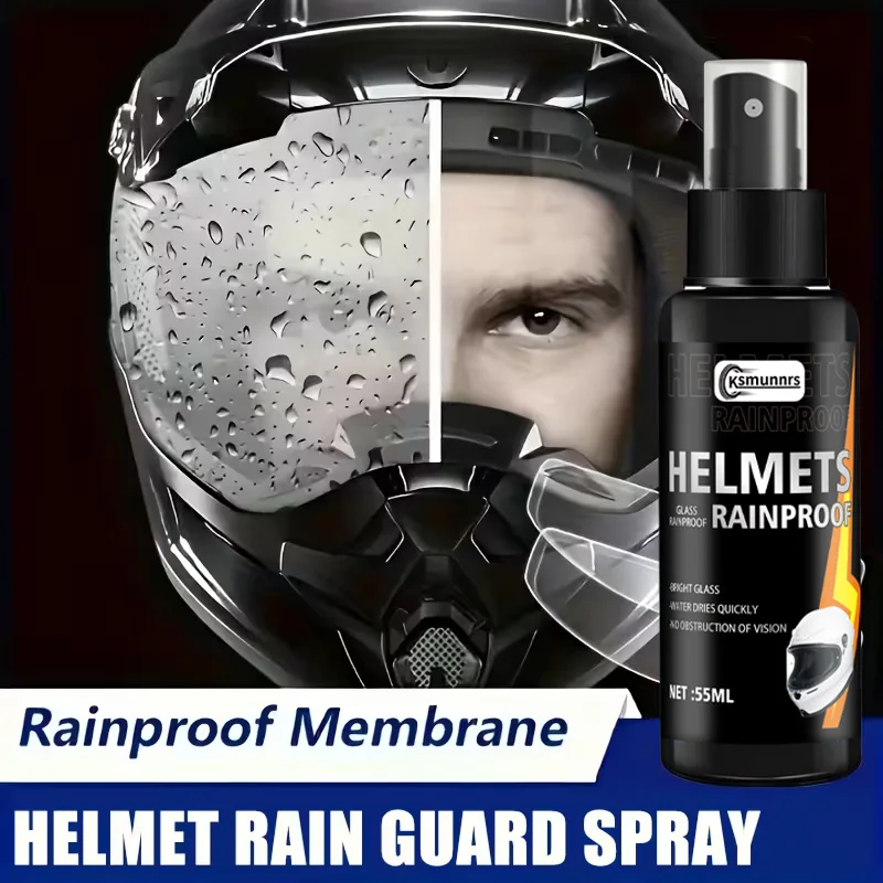 Fasilawei Enduring Anti-Fog Water-Repellent Spray - Water-Based Non-Oily for Glass Plastic Clear Vision