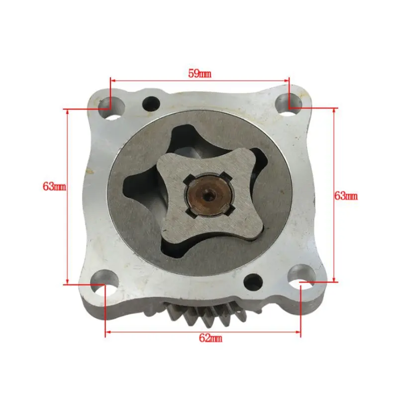 15100‑78700‑71 Engine Oil Pump Assembly, Aftermarket Spare Part for Toyota 6‑8FD Forklift 2Z 3Z Diesel Engine