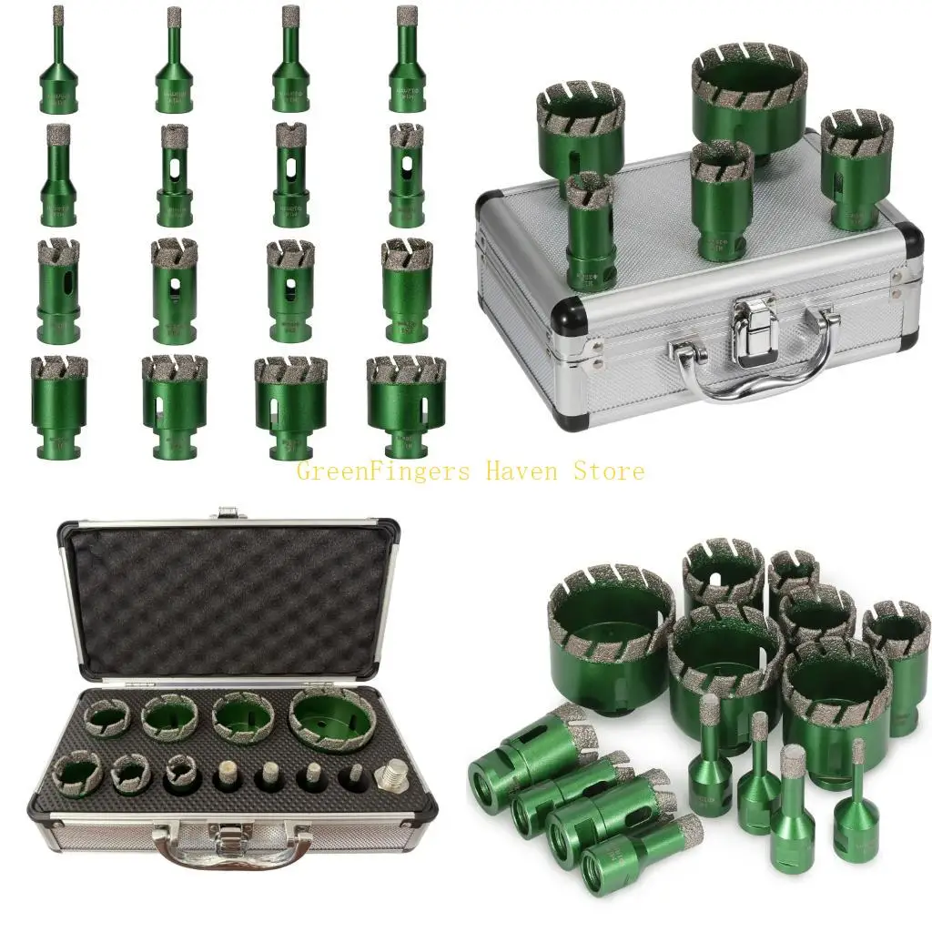 

F68D Rapid Installation Diamantine Hole Cutter For Hard Materials 6-50mm Featuring Threaded Design And Efficient Cutting Power