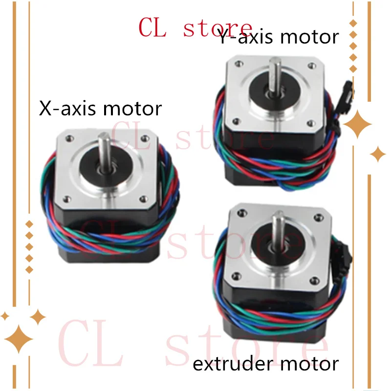 

1 шт. NEMA17 двигатель экструдера или ось X/ос Y 42 шаговый двигатель для Prusa i3 MK2 MK3 MK3S Bear
