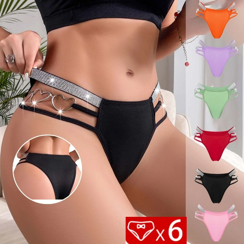 

модные стильные сексуальные женские трусики с декором в виде сердца, дышащие женские трусы с низкой посадкой, нижнее белье, очаровательные женские стринги