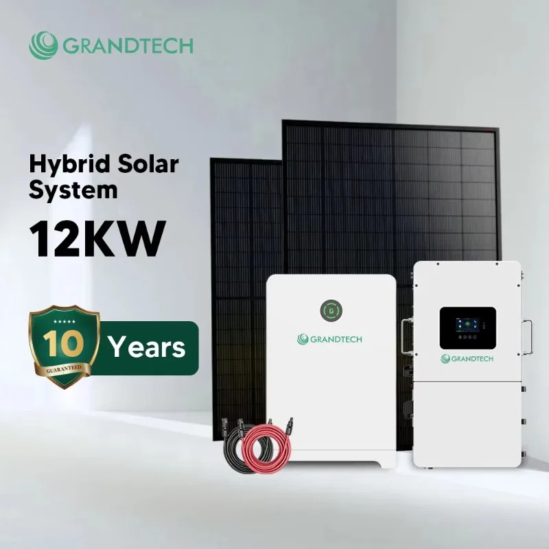 UL 12kw 10KW 30KW 8kw Off-Grid Solar Power System/Home Solar Panel Kit 3000W 5000W 8000w 10KW Solar Battery With Bms