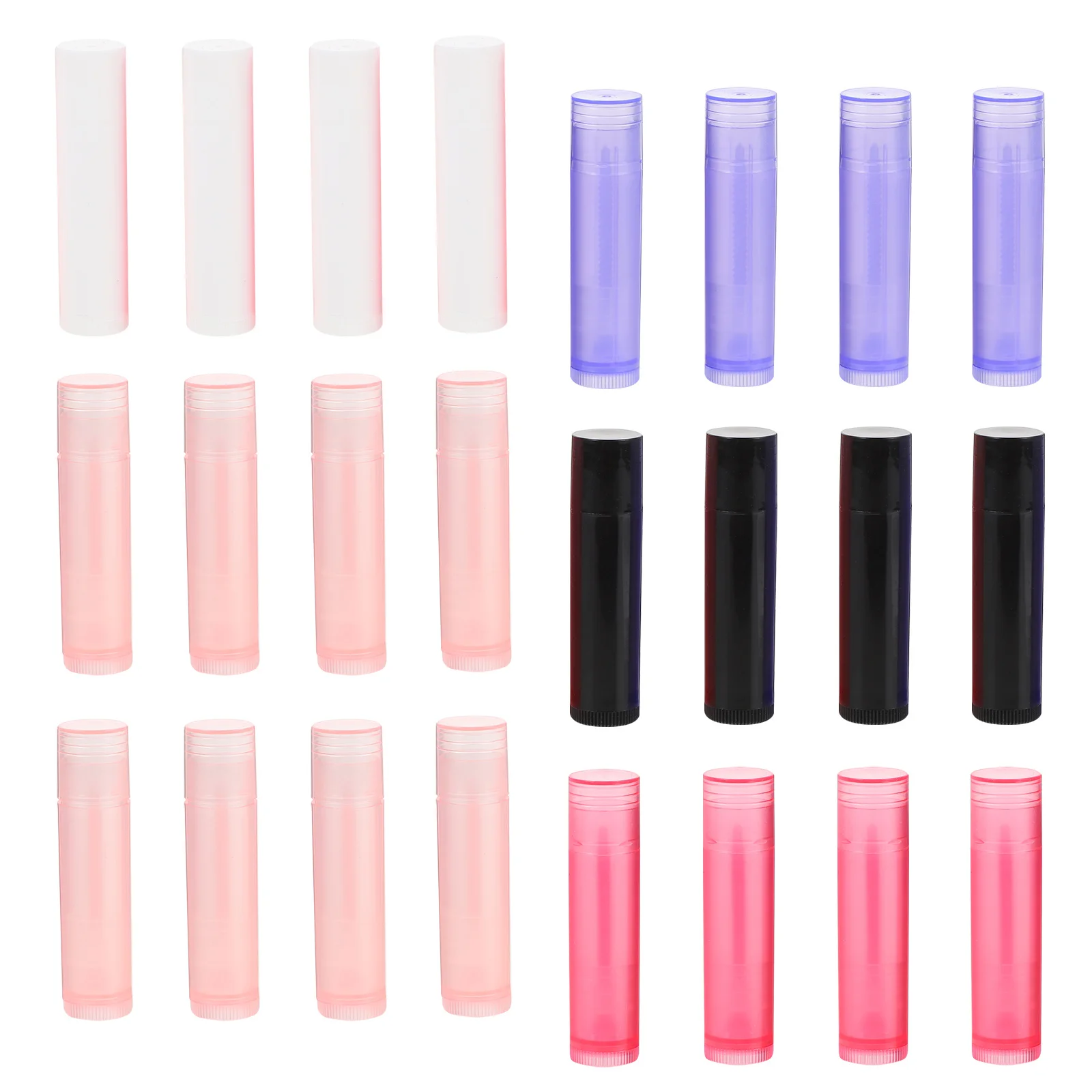 50 stuks duurzame lichtgewicht lippenstiftcontainers prachtig ontwerp voor lipgloss crème reizen praktisch gebruik lippenstiftcontainer