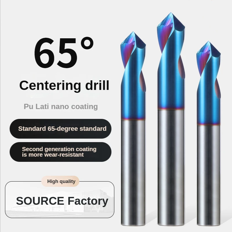 Ponto Broca 65 Graus Hrc65 112 mm Chanfro Moinho Stub Começando Localização Centro Bit Carbide End Mill Cnc Router Bit Fresa