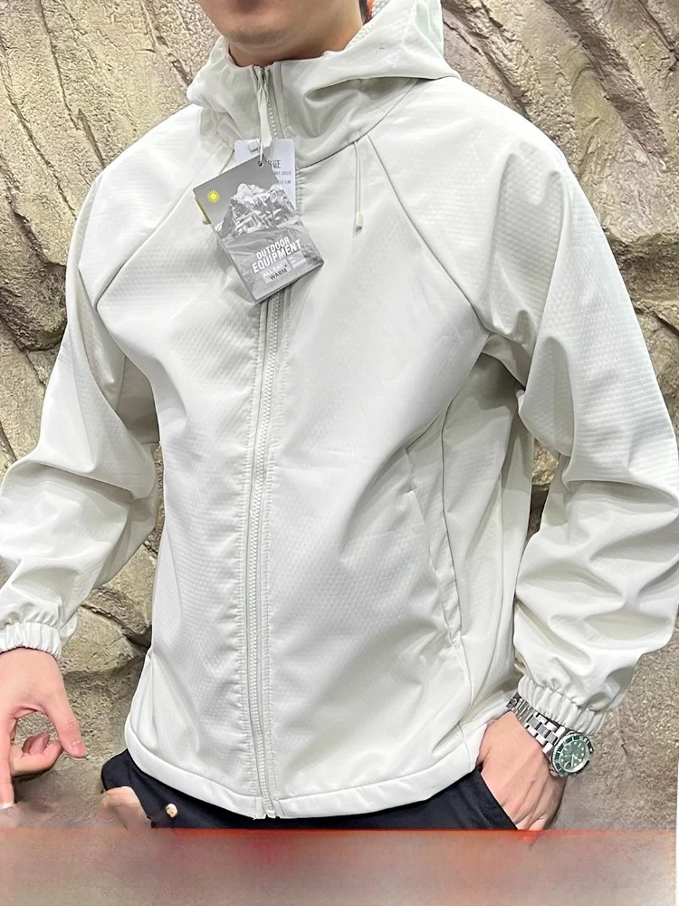 

Куртка из софтшелла на открытом воздухе с шляпой, водонепроницаемая, ветрозащитная, теплая, полиэфирное волокно, Cosite Fce ex, молодежная спортивная молния...