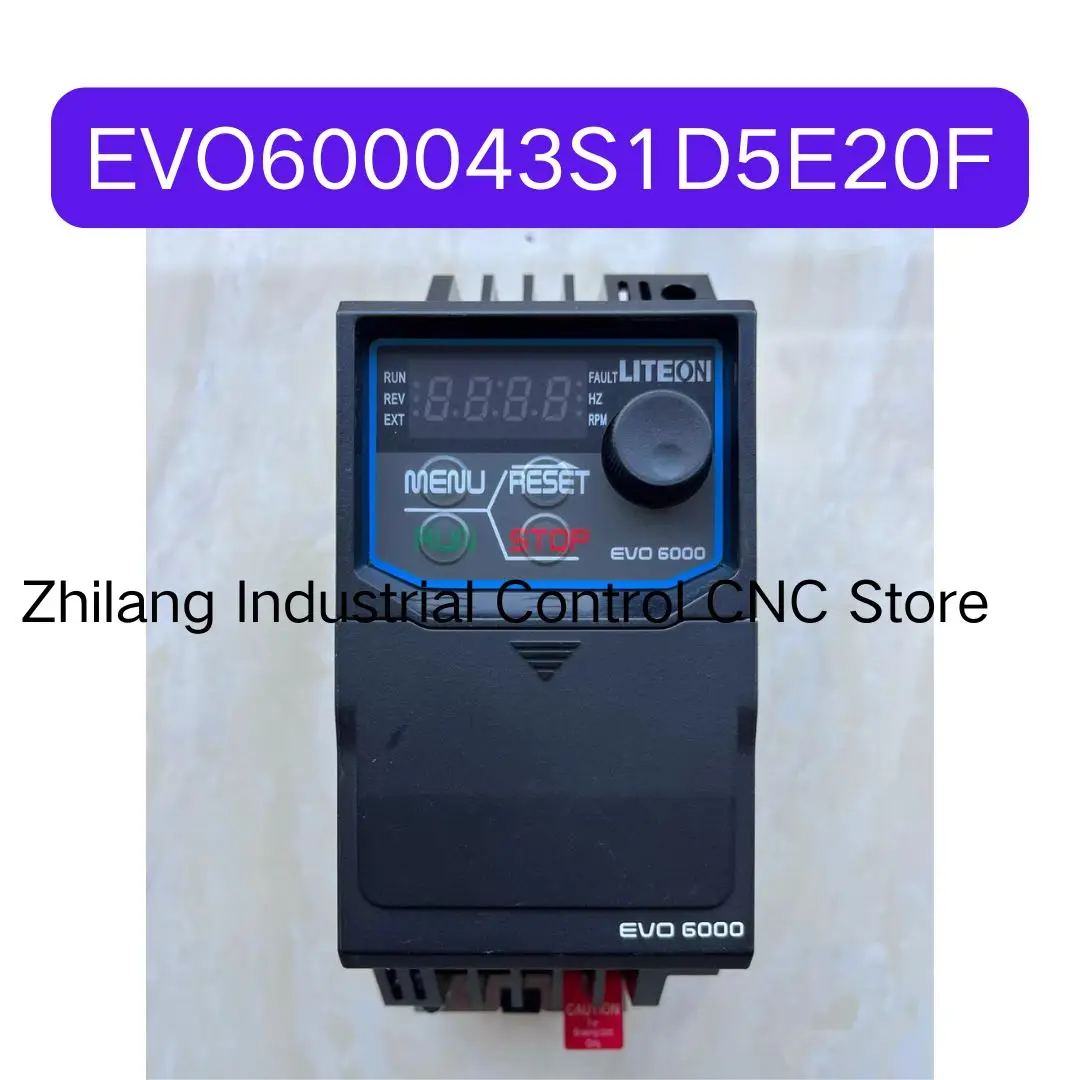 

Б/у инвертор EVO600043S1D5E20F 1,5 кВт, тест ОК, быстрая доставка