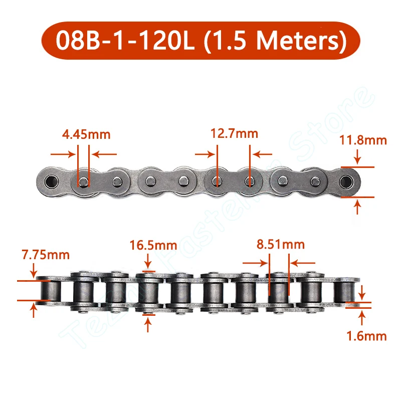 08A 08B Roller Chain / Chain Links Connector Industrial