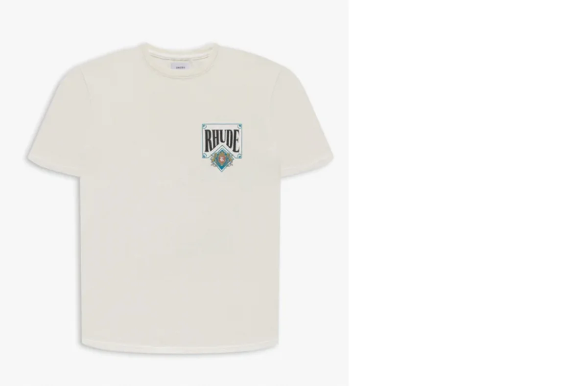 Rhuigi Villaseñor designer T-shirt CARD TEE