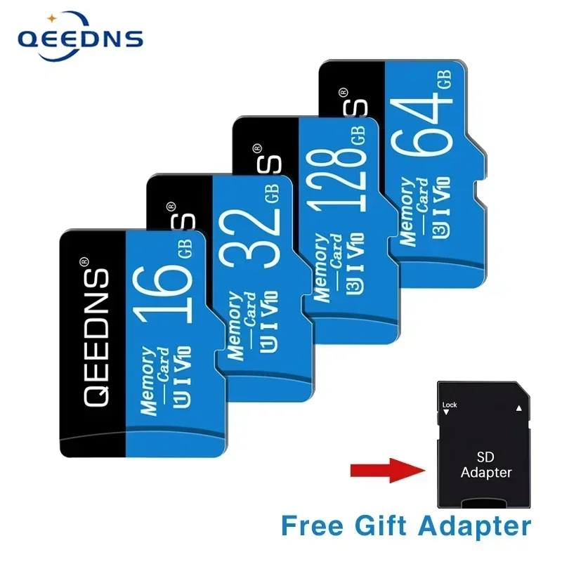 Really Capacity Memory Card 64GB 32GB 16GB 8GB Class 10 Micro TF SD Card 128GB U3 USB Flash 256GB 512GB TF Card for Mobile Phone