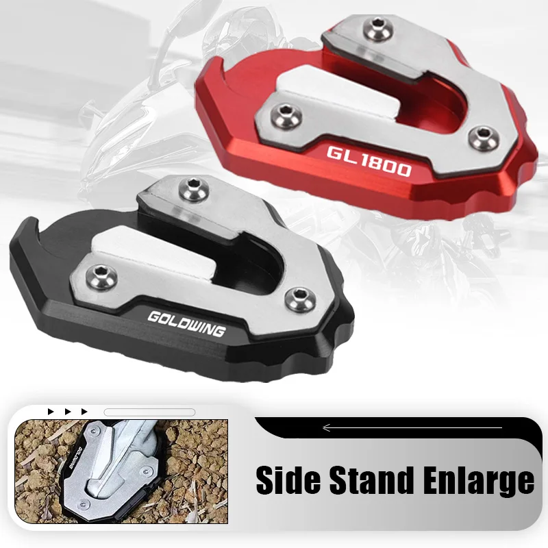 

Foot Support Extension Plate Side Stand Enlarger Motorcycle For Honda GL 1800 Goldwing GL1800 2020 2021 2022 2023 2024 2025