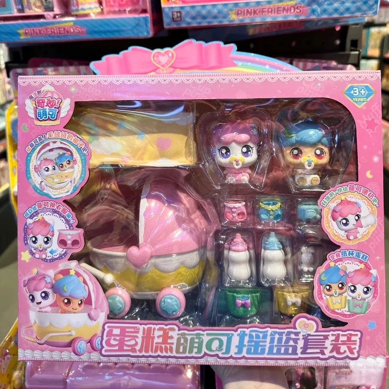 

Фигурка аниме Catch Teenieping Magic Sweet Heart Star Series, фигурка Kawaii Cradle, модель статуи из ПВХ, коллекция фигурок, игрушка в подарок