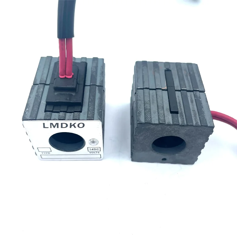 

For Pilot Safety Lock Solenoid Valve Coil Hydraulic Coil 24V Accessories LOVOL 16mm 41.8mm Excavator