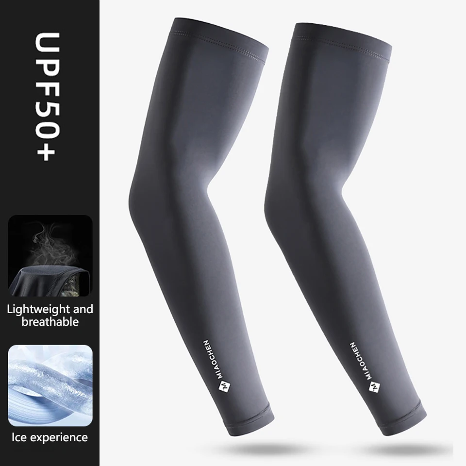 GTUBIKE UV Sun Protection Cooling Arm Sleeve for Men&Women,Long Sunblock Protective Cycling Arm Cover for Football,Volleyball