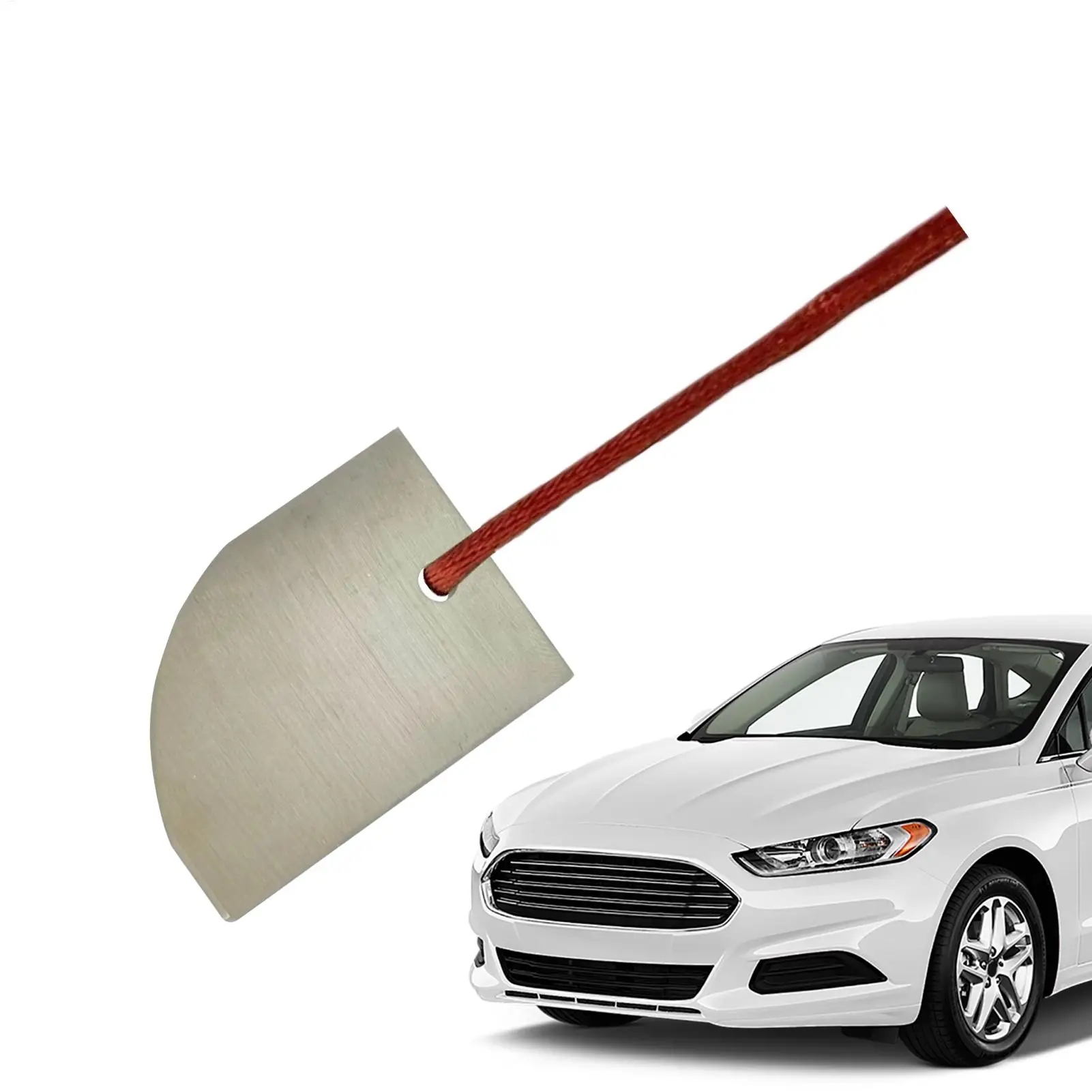 Outils de nettoyage de peinture, racloir de réparation de peinture automobile, racloir à poussière incurvé, outil de découpe pour le detailing, outil de dénibberage pour l'élimination des taches