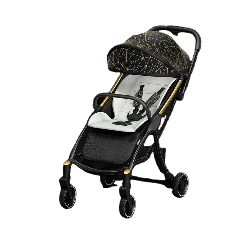 New Year Big Discount Colorful Simple Aluminum Alloy Baby Buggy