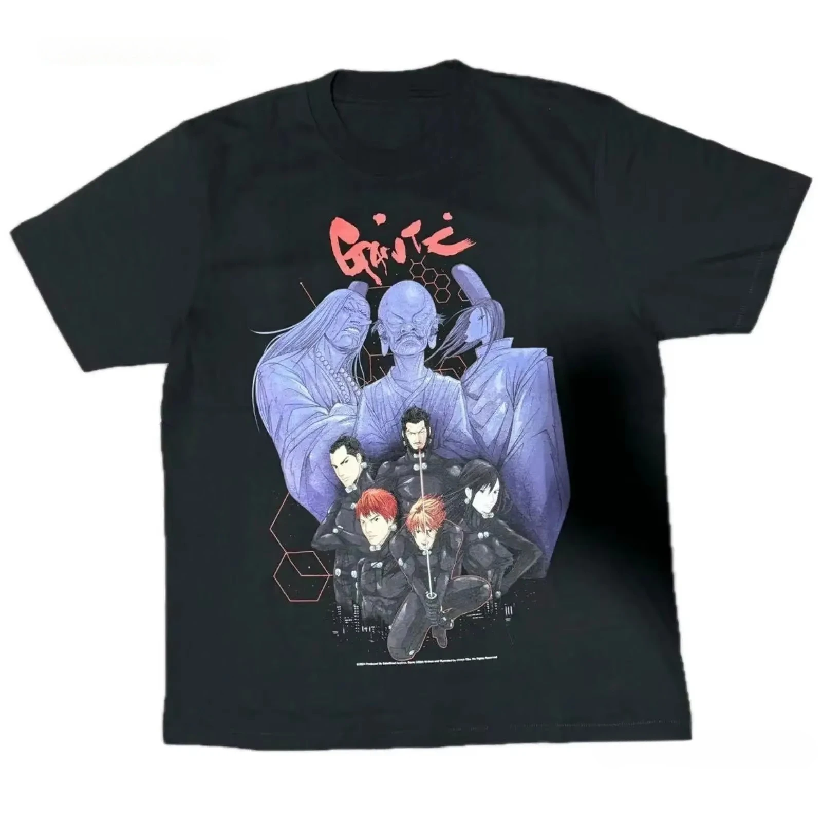 GANTZ Reika und Kishimoto Anime Manga Y2K Grafik-T-Shirt aus Baumwolle, für Herren und Damen, Streetwear-T-Shirt. – Detail 2