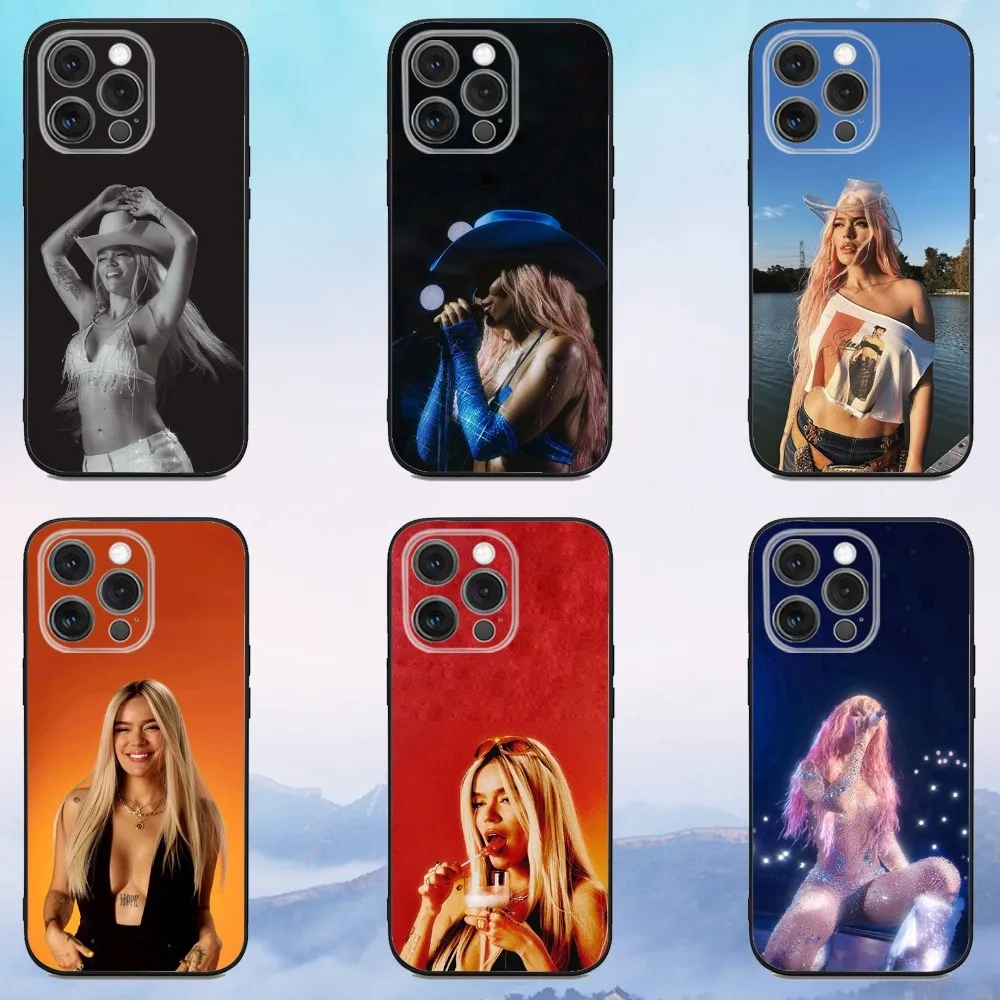 

K-Karol G Manana Phone Case For iPhone 16e,16,15,14,13,12,11,Pro,X,XS,Max,XR,Plus,Mini Soft Black Cover