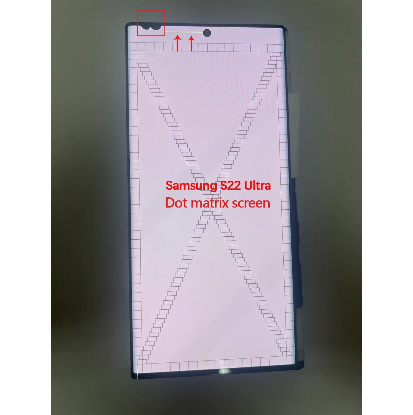 amoledディスプレイ（焼け点・線状タッチスクリーン欠陥あり）背面ガラス付き、samsung-s22-ultra-s908b用