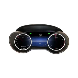 Android Digital LCD Dashboard Panel Virtual Instrument For Mercedes Benz ML GL R G GLS 2012-2015 Center Speedometer