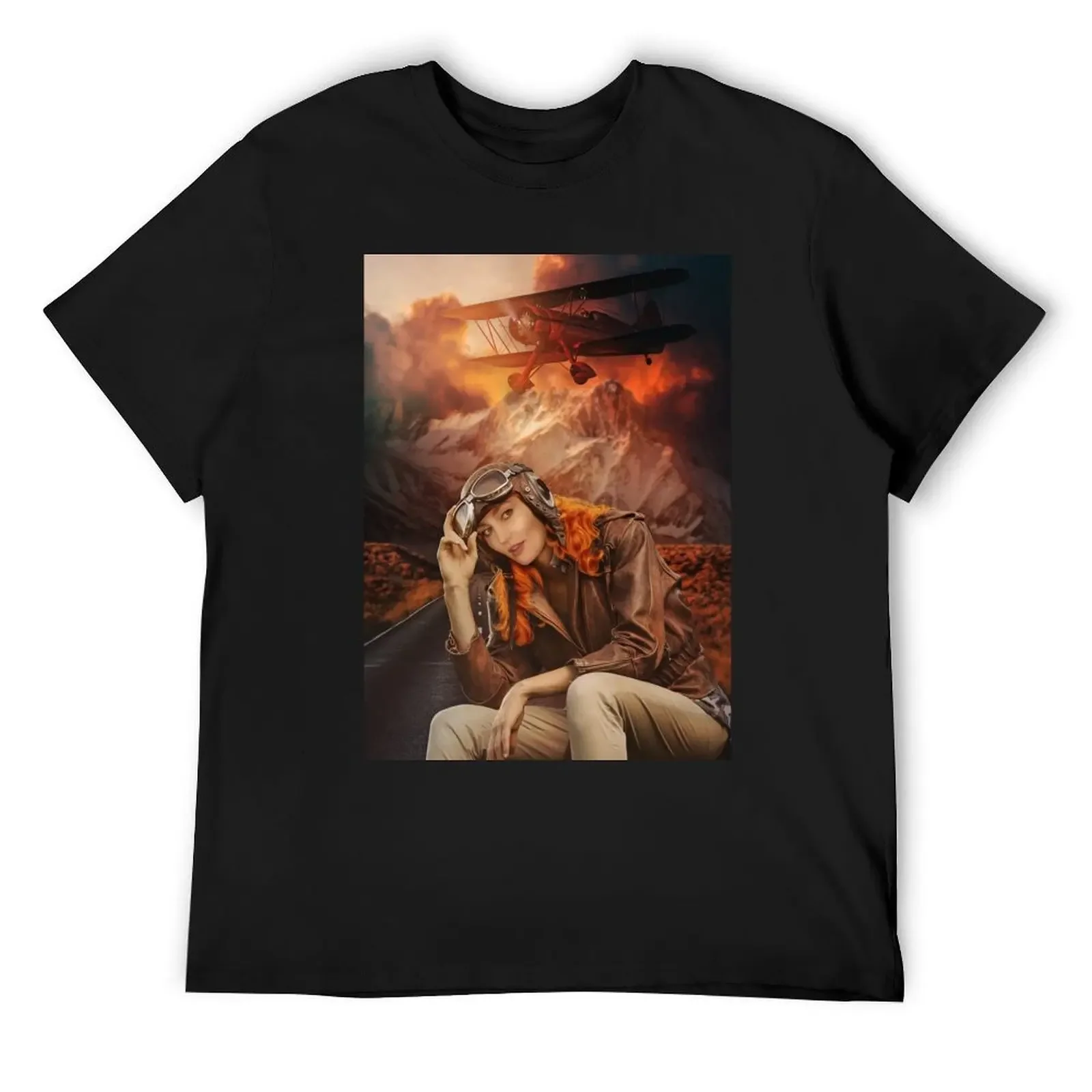 

Amelia EarHaught - Wynonna Earp Nicole Haught Fan Art Aviator T-Shirt anime shirt boys whites anime shirts men