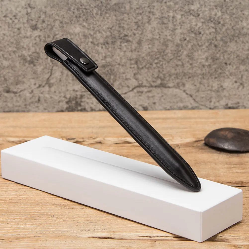 

Pencil 2 Sleeve Case Retro Design Stylus Pen Holder Durable Lightweight Easy to Open and Close Carry Around