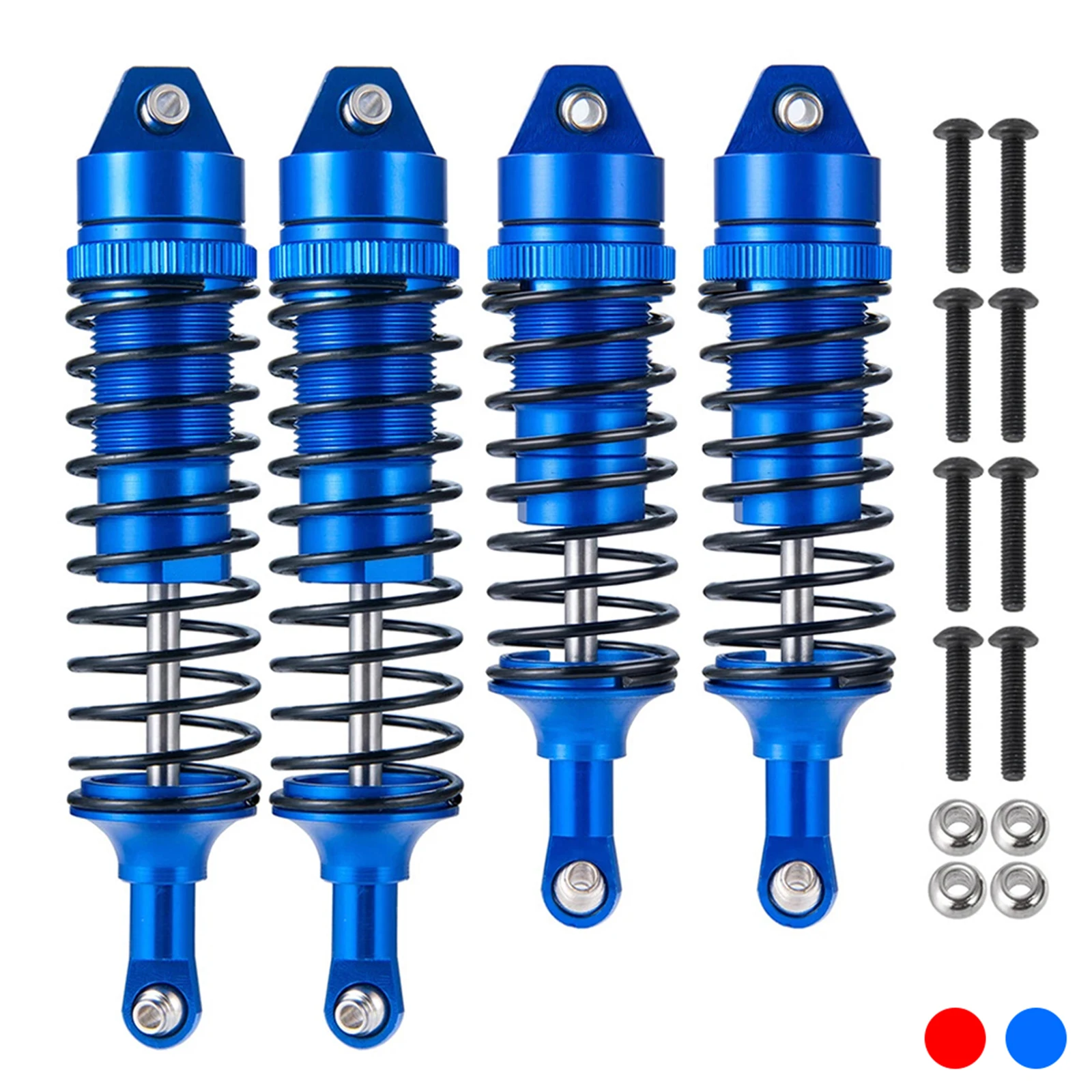 

ALUMINUM Shock For 1/10 Traxxas Slash 2WD Blue red