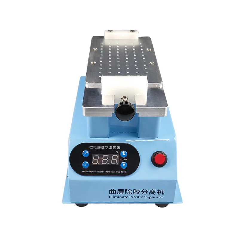 Machine de séparation, cadre d'écran LCD, chauffage de la lunette pour écran plat incurvé, cadre central en verre séparé