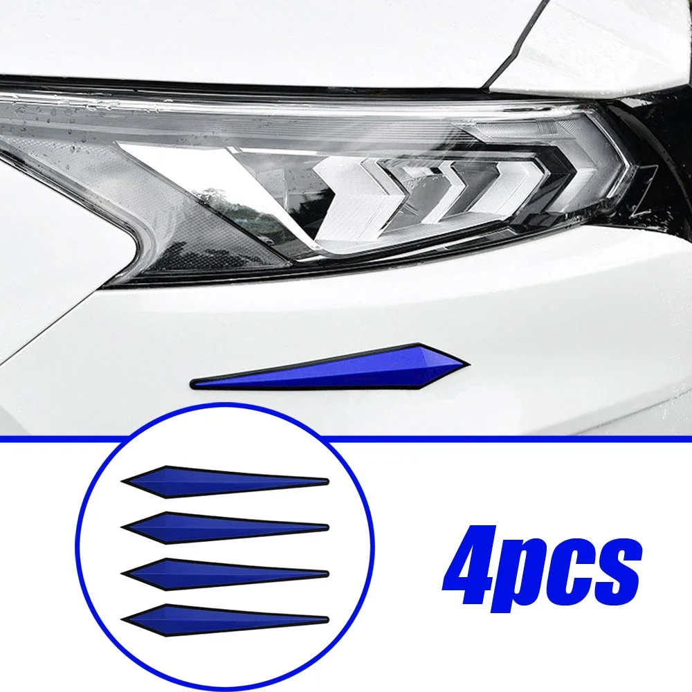 

4pcs Car Door Anti-collision Strip Sticker Car Mirror Protection Strip Car Body Protector Sticker Auto Exterior Accessories