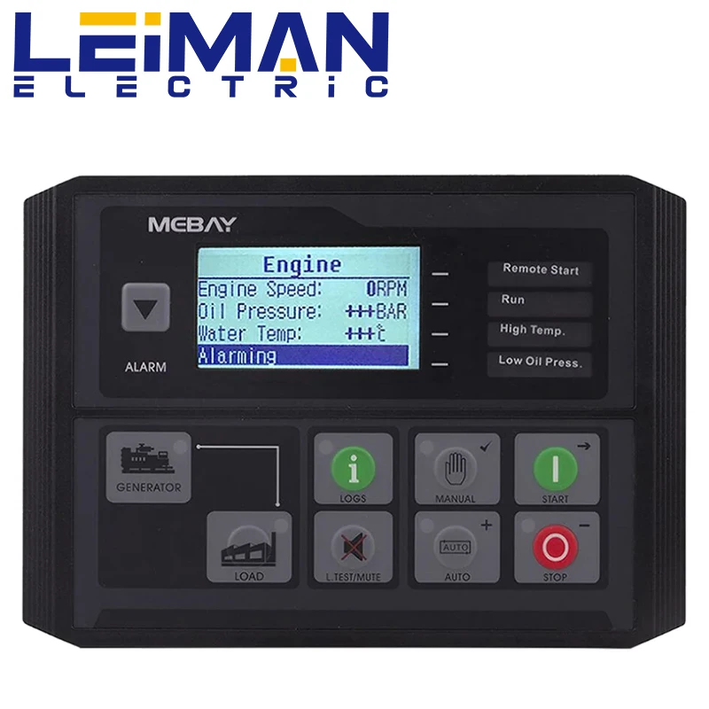 DC40D Mebay Original LCD Display Diesel Generator Set Controller Module Genset Parameters Monitoring DC42D DC40DR DC42DR MK3