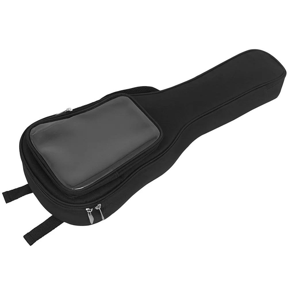 

Ukulele Bag Shaped Beginners Key Musical Instrument Bags Case Waterproof Supplies Guitar Storage Organizer