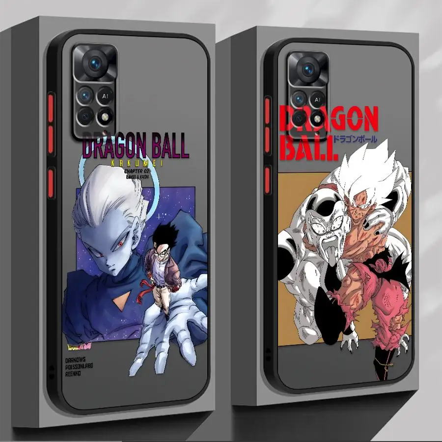 Dragon Ball Frieza Back Phone Cover Case for Xiaomi Redmi Note 7 10S 8T 13 14 12 Pro Plus 12s 8 9 10 11 Pro 11S 9S #1