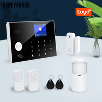 Wholesale Newest Tuya App Wireless 4G WIFI Security Smart Home Anti Theft Burglar Alarm System European Version Alarmsysteem