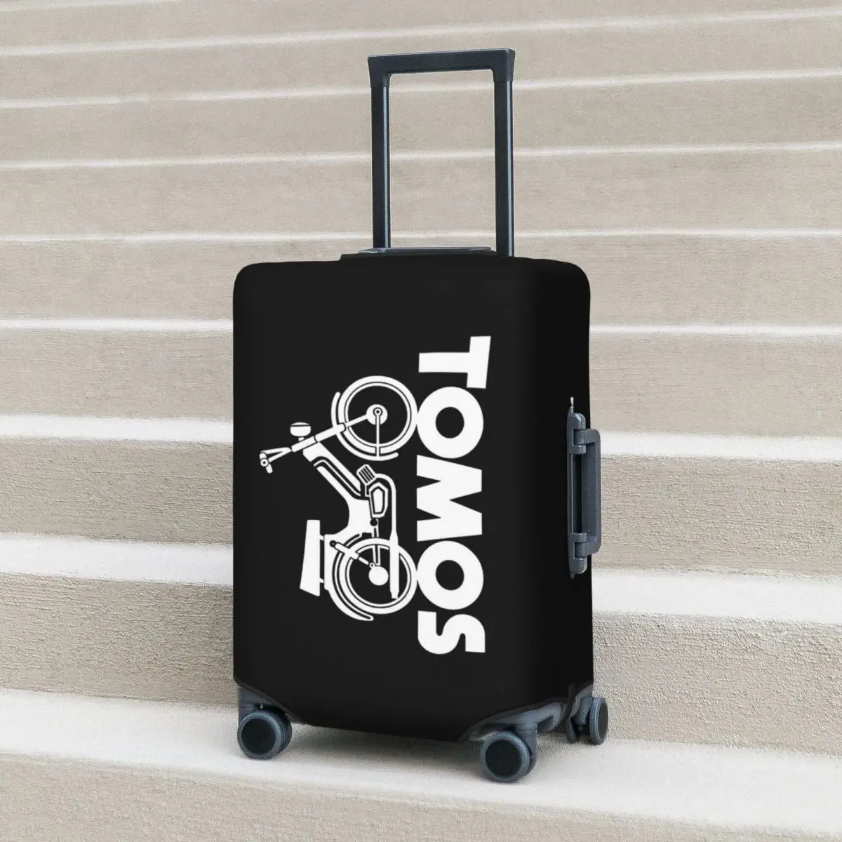 

Tomos Moped Suitcase Cover Protection Elastic Trip Luggage Protector Covers for 18-32 Inch