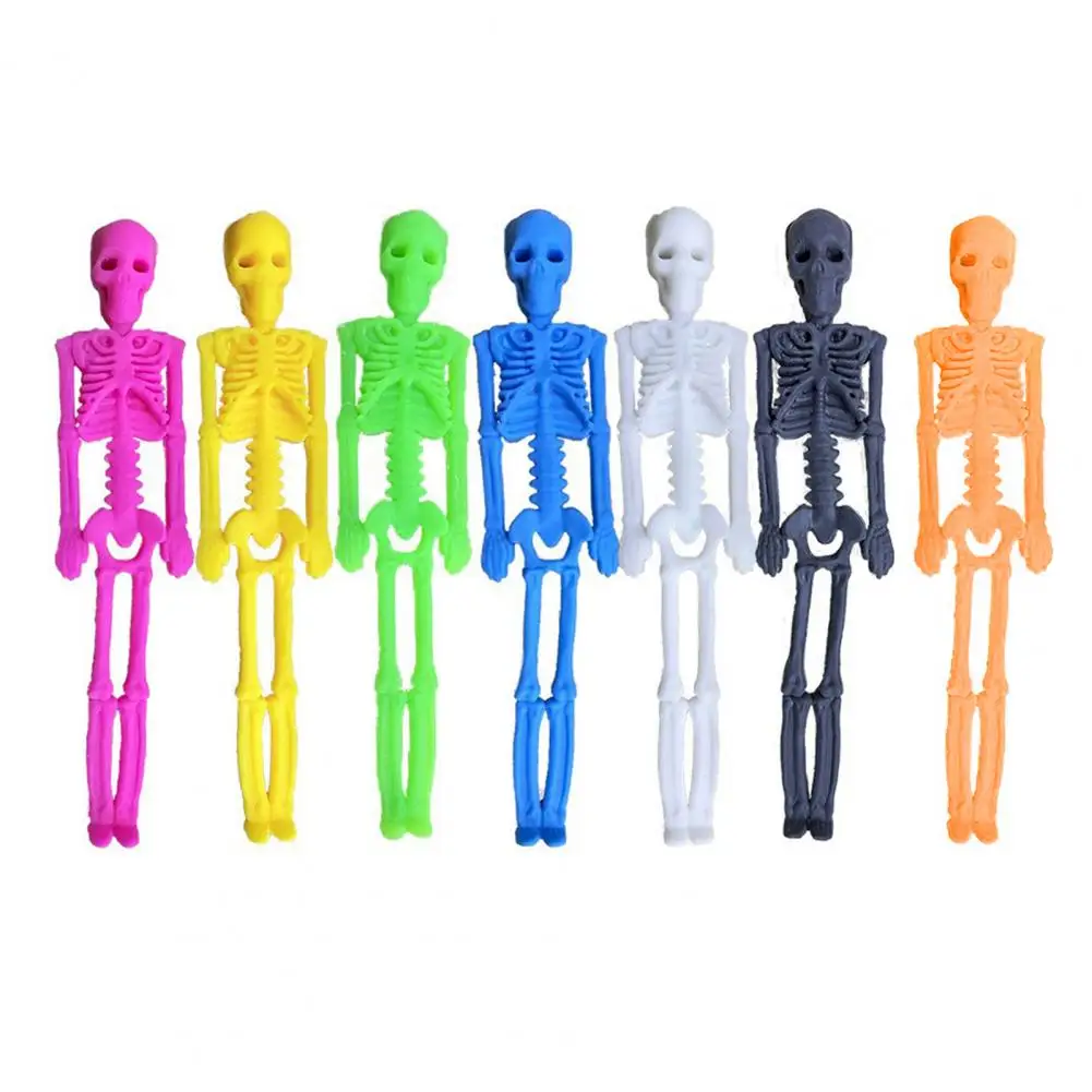 Halloween Skull-shaped Toy Skeleton Toys for Decompression Toys for Children