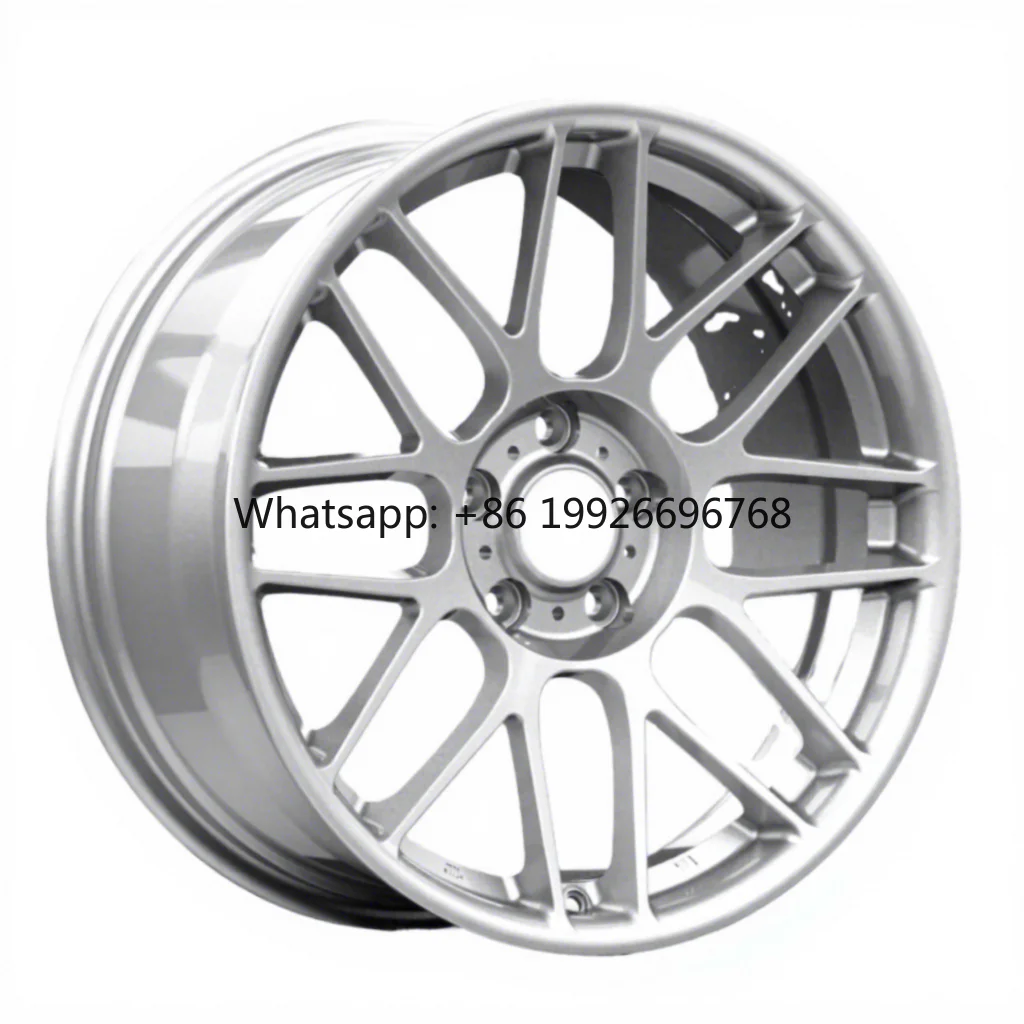 

Deep Dish Aluminium Alloy Wheels Silver Multi-Spoke Design PCD 120mm ET 15mm 8-10" Width Range Lifetime Structural Warranty