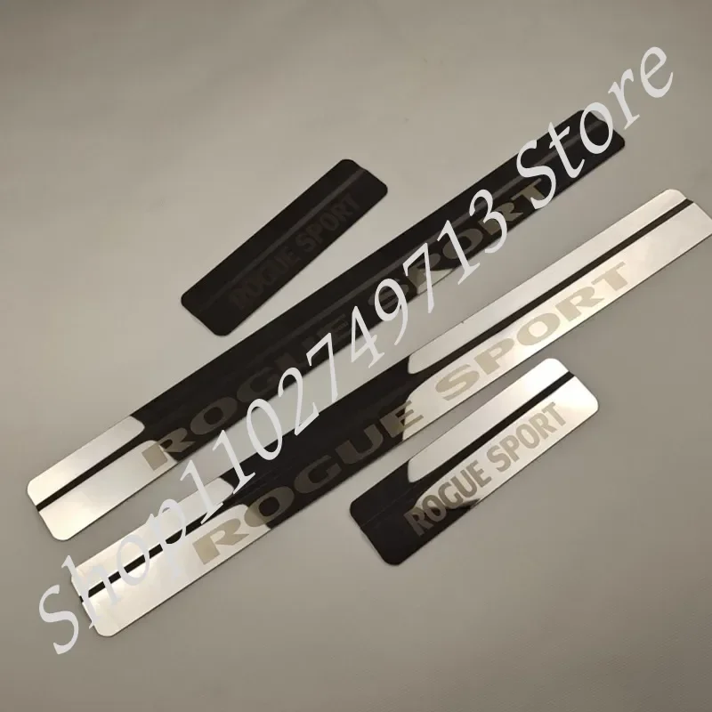 Stainless Steel Door Sill Car Styling For Nissan Rogue SPORT T32 2014-2019 2020 2021 Pedal Scuff Cover Protector Sticker